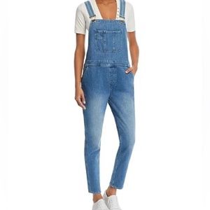 Frame Le Garcons Denim Overalls
